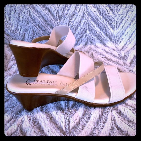 ITALIAN SHOEMAKERS Flex Lorel Slide Wedge Sandal - Picture 2 of 10